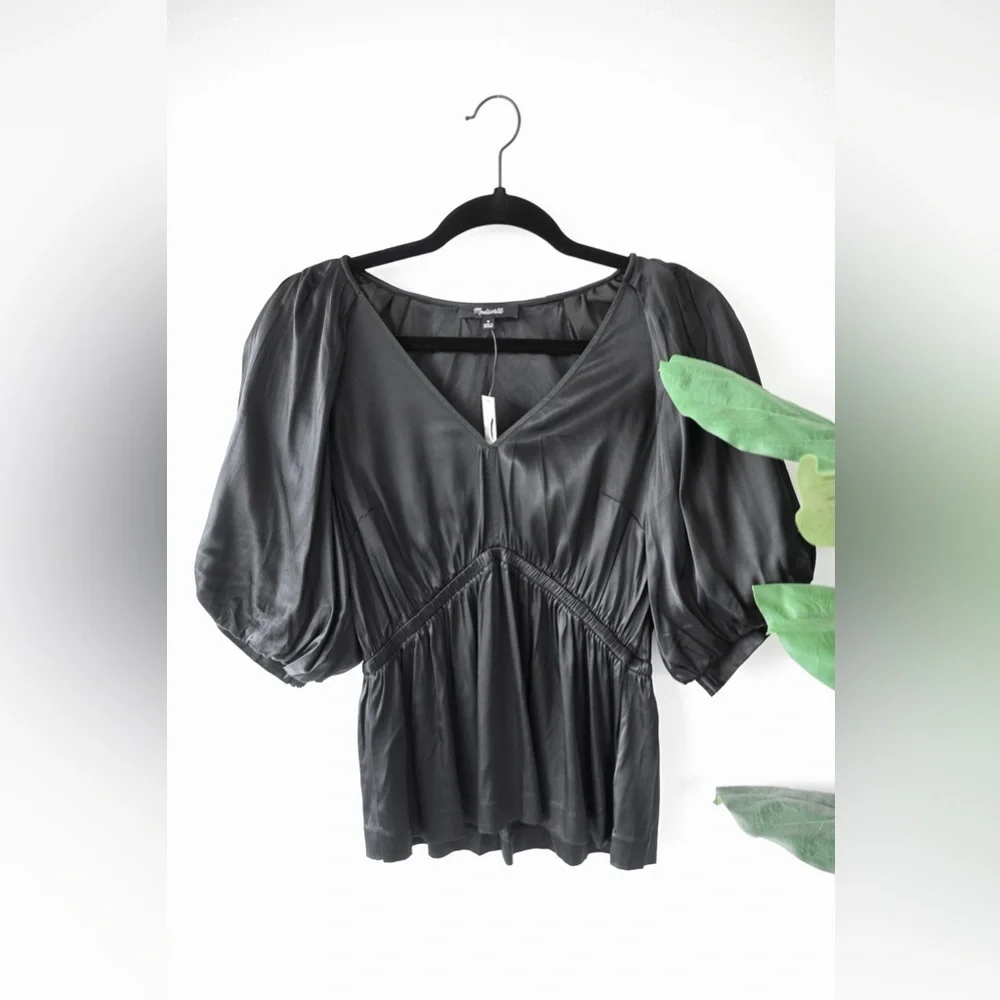 Madewell Puff Sleeve Blouse